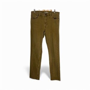 GOODFELLOW & CO. Men's 34Wx 32L Dark Khaki Slim Jeans